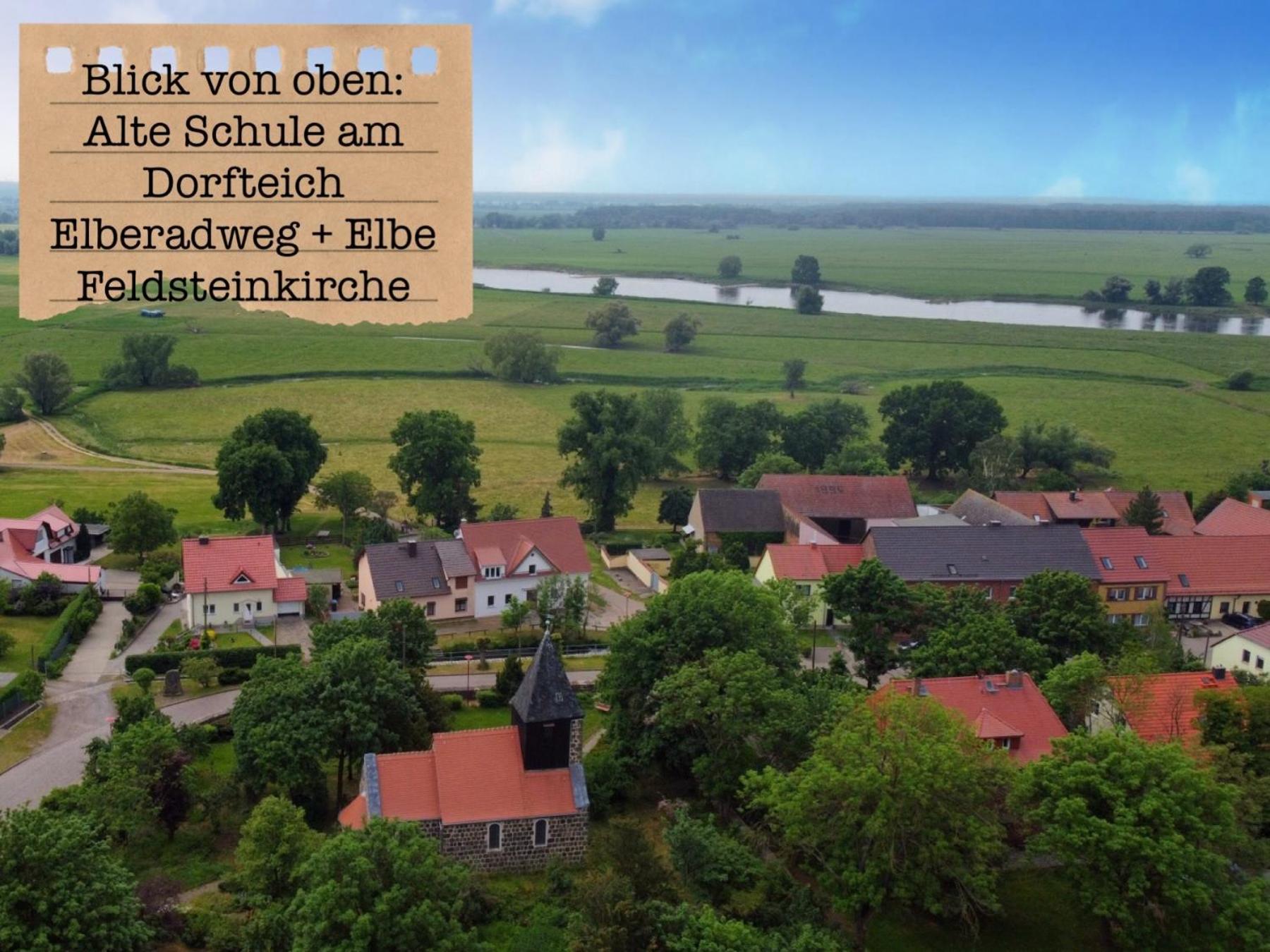 Alte Schule Wittenberg, 3 Ferienwohnungen Fuer Bis Zu 12 Personen, An Der Elbe, Mit Garten Extérieur photo