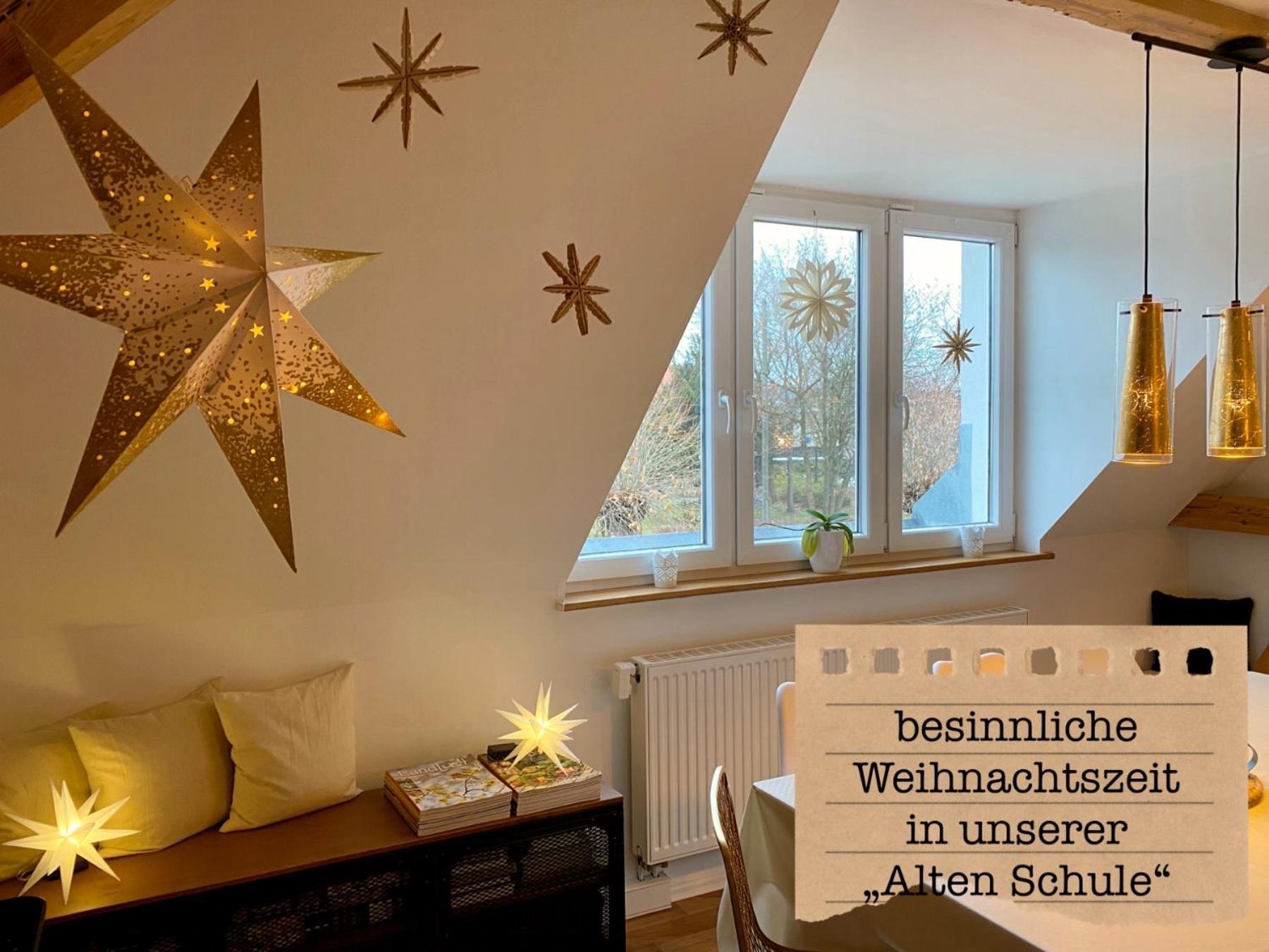 Alte Schule Wittenberg, 3 Ferienwohnungen Fuer Bis Zu 12 Personen, An Der Elbe, Mit Garten Extérieur photo